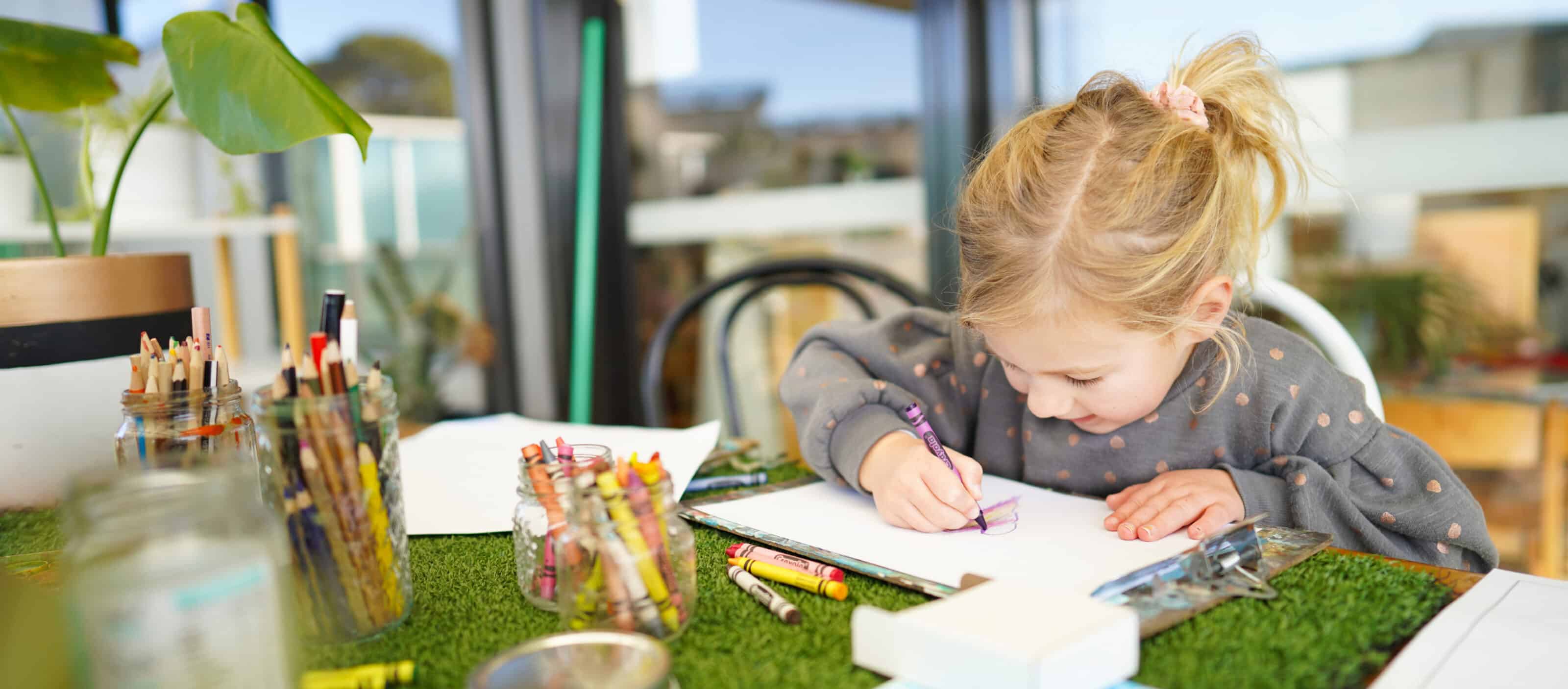 Children at an Explorers Early Learning centre