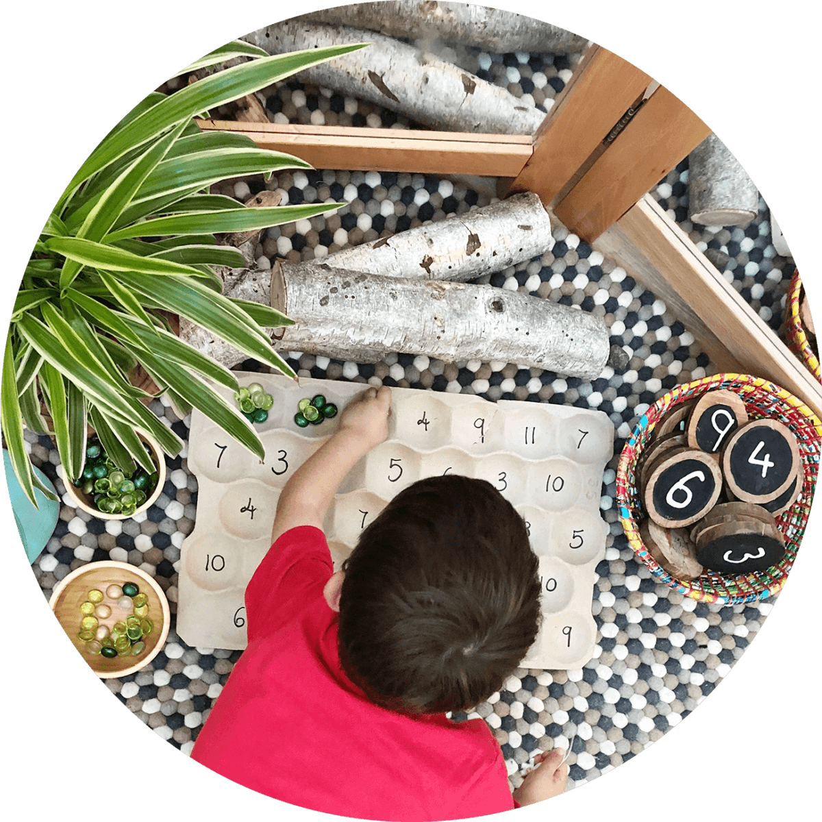 Kindergarten numeracy learning activity