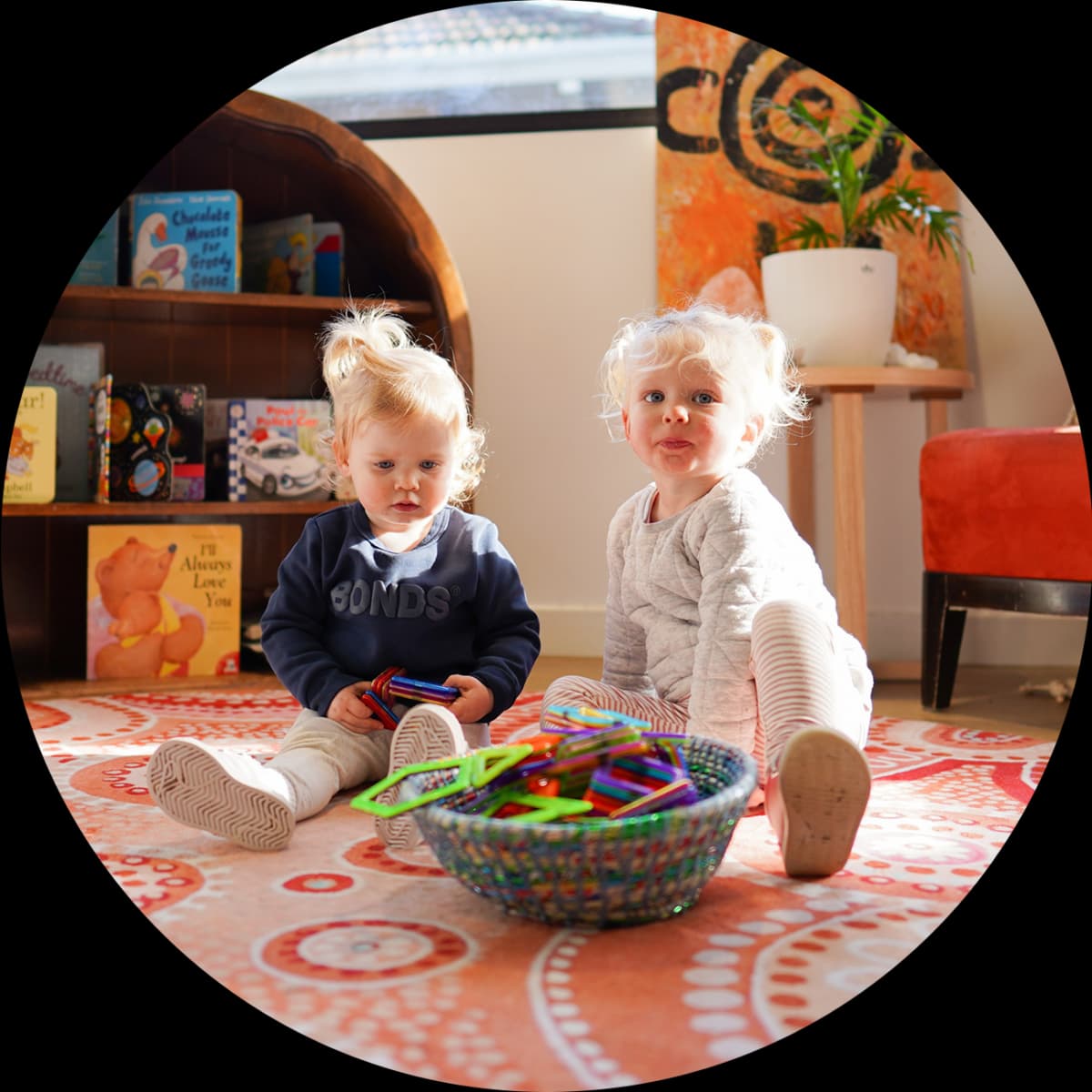 Toddlers building friendships at Explorers