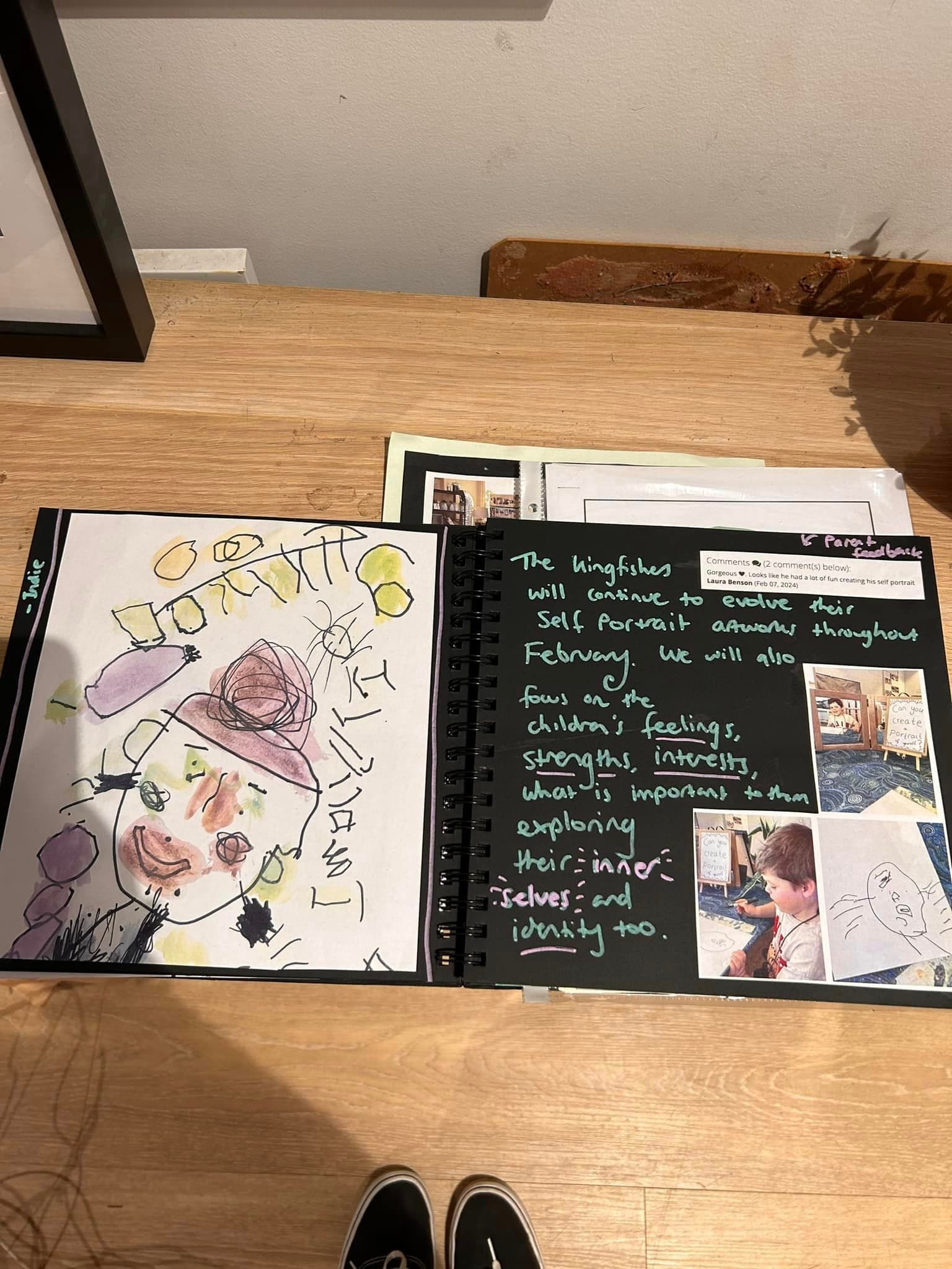 Children's learning made visible through documentation