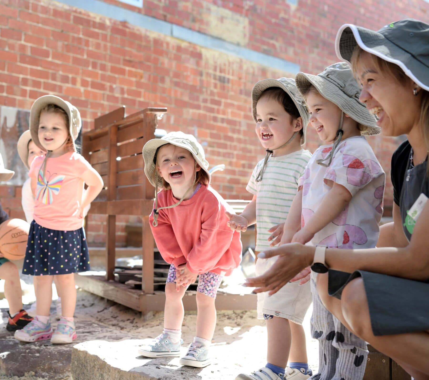 A day at Explorers: children moving through their daily routine