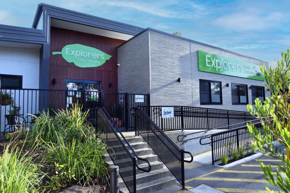 Secure entry point at an Explorers centre