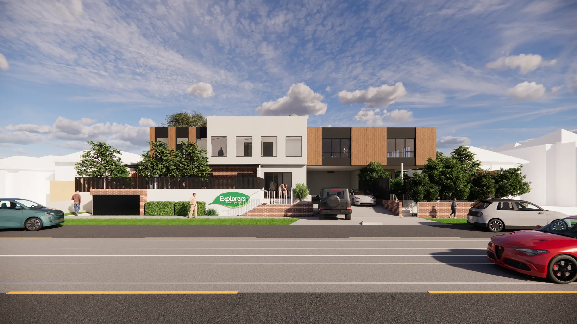 Artist's render of Explorers Ascot Vale, view 1