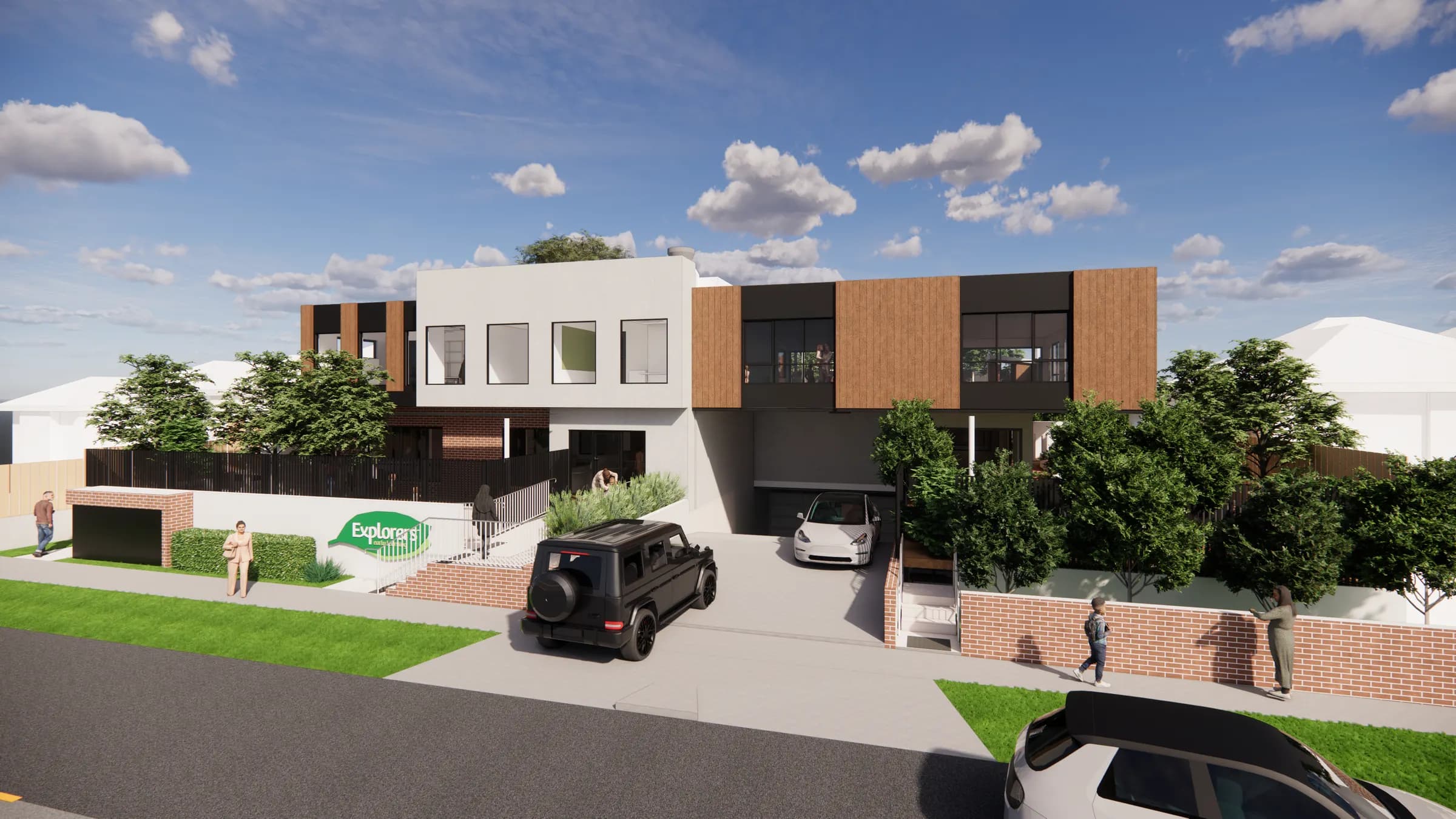 Artist's render of Explorers Ascot Vale, view 2