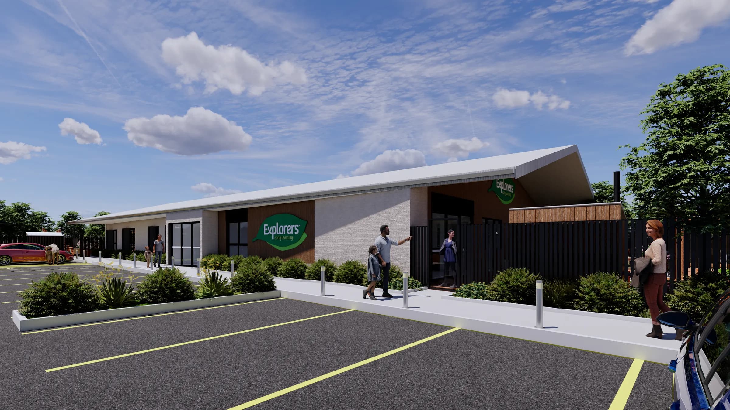 Artist's render of Explorers Shepparton North, view 1