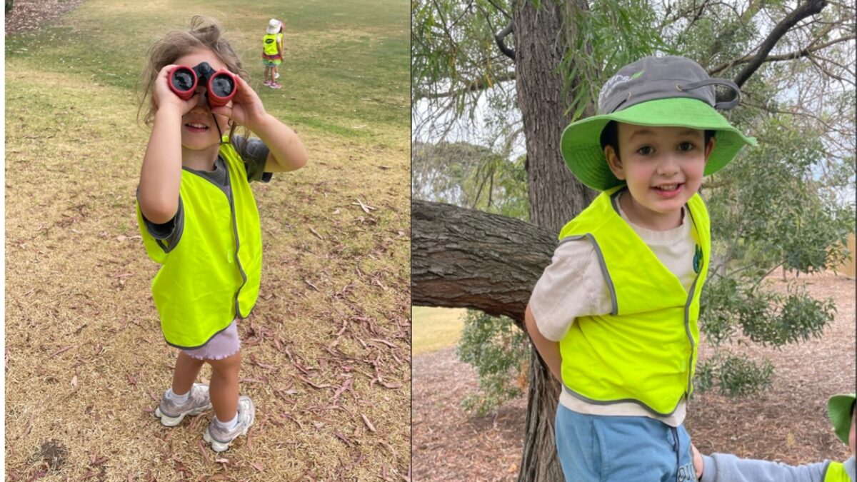 Children playing at Bush Kinder